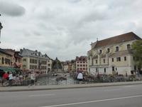 Annecy am Fluss Thiou