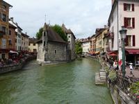 Annecy - Schlossinsel im Fluss Thiou