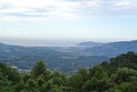 Panoramablick von Grasse aus