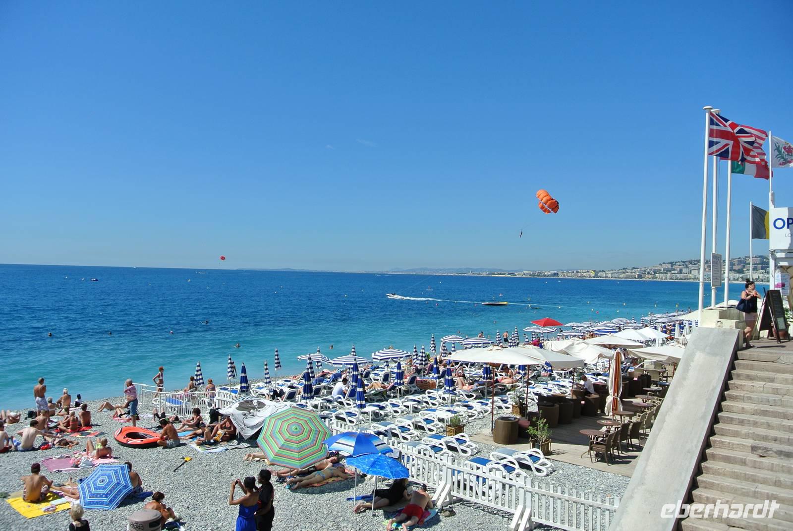 Strand in Nizza