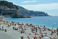 Strand in Nizza