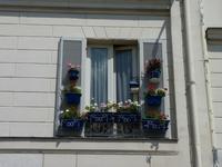 Fenster in Montemartre
