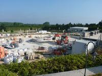 Bauarbeiten im Schloss