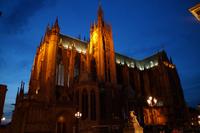 006.Kathedrale abends