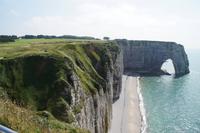 068.Étretat_Golfplatz auf den Klippen