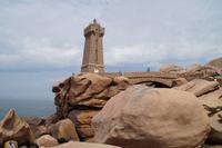 220.Rosa Granitküste-Leuchtturm