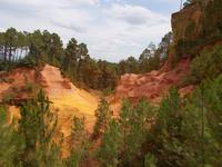 Roussillon, Ockerfelsen