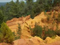 Roussillon, Ockerfelsen