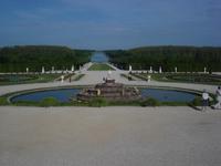 Versailles Latonabecken mit Mittelachse