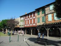 sonniger Morgen in Mirepoix