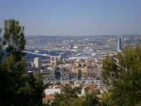 Blick von der notre dame de la gard Marseille 