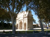 Monumentalbogen Orange 