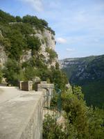 Belvedere über der Grottes de la Madeleine