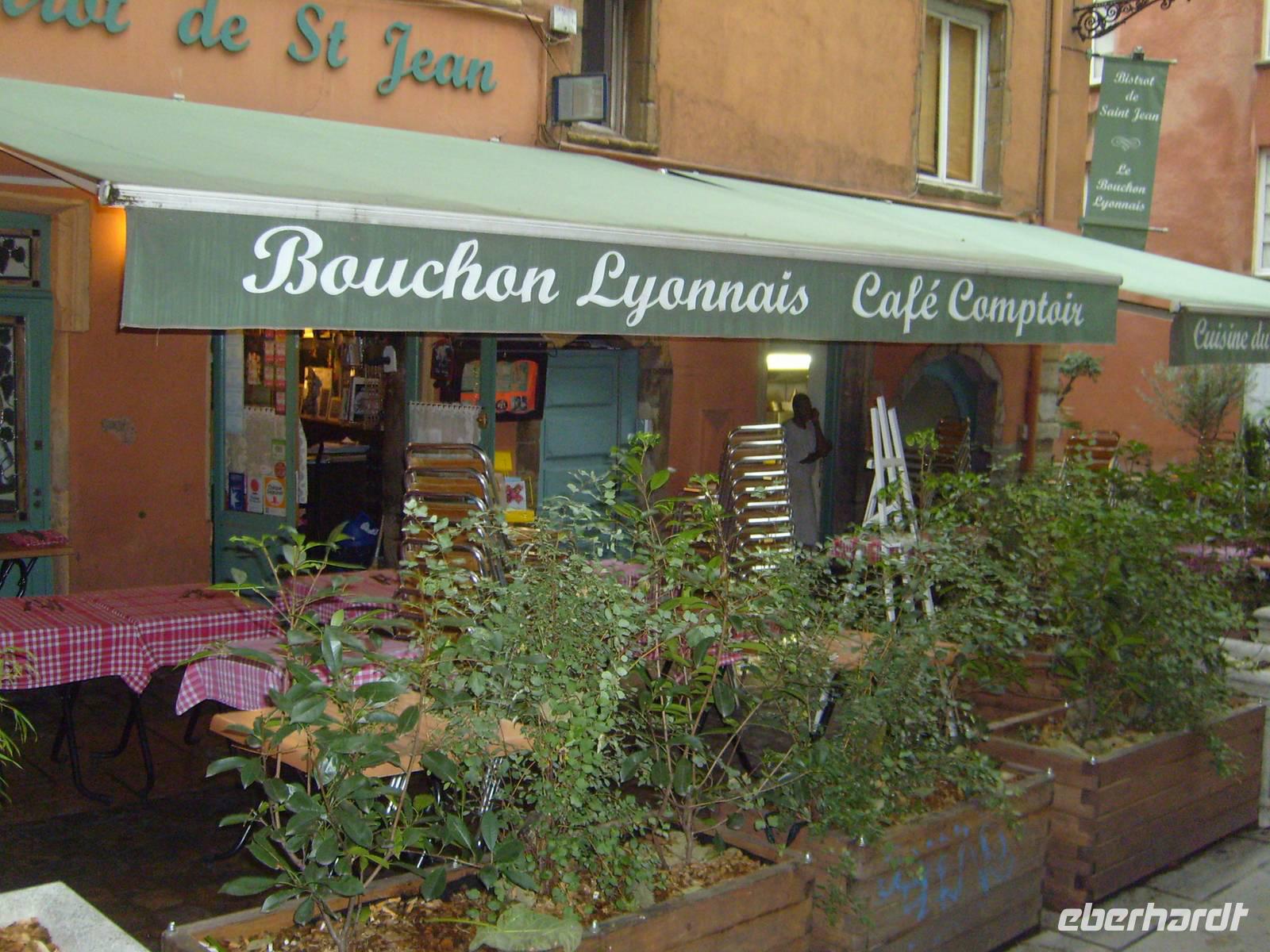 ein bekanntes Bouchon - nett essen 