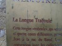 diese Gänge bezeichnet man al TRABOULE