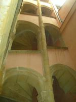 in einem Hausaufgang - Traboule