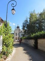 Auf dem Weg zur Abtei von Fleury