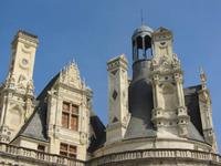 Kamine und Lucarnen in Chambord