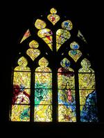 Fenster von Marc Chagall in der Kathedrale von Metz