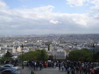Blick vom Montmartre auf Paris