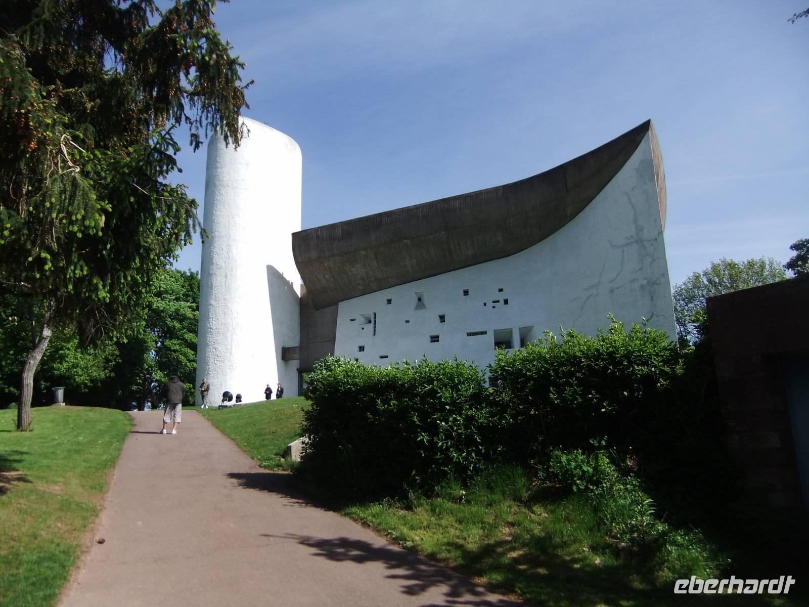 Ronchamp. Kapelle von Le Corbusier