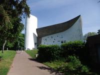 Ronchamp. Kapelle von Le Corbusier