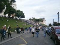 Massen über Massen am Fuße von 