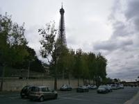 Das Wahrzeichen von Paris, der Eiffelturm