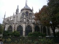 Die Rückansicht der Kathedrale