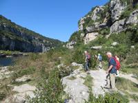 in der Ardeche-Schlucht