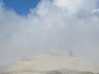 Mont Ventoux in den Wolken
