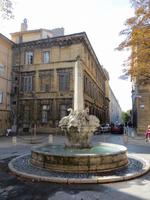 delphinbrunnen in Aix