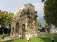 Stadtgründungsbogen Orange