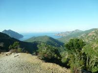 Aussicht in der Calanche 