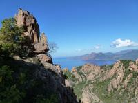 Felsformationen in der Calanche