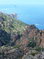 In der Calanche - Blick über den Golf von Porto