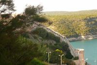 Bonifacio - Steintreppe von der Altstadt zum Hafen