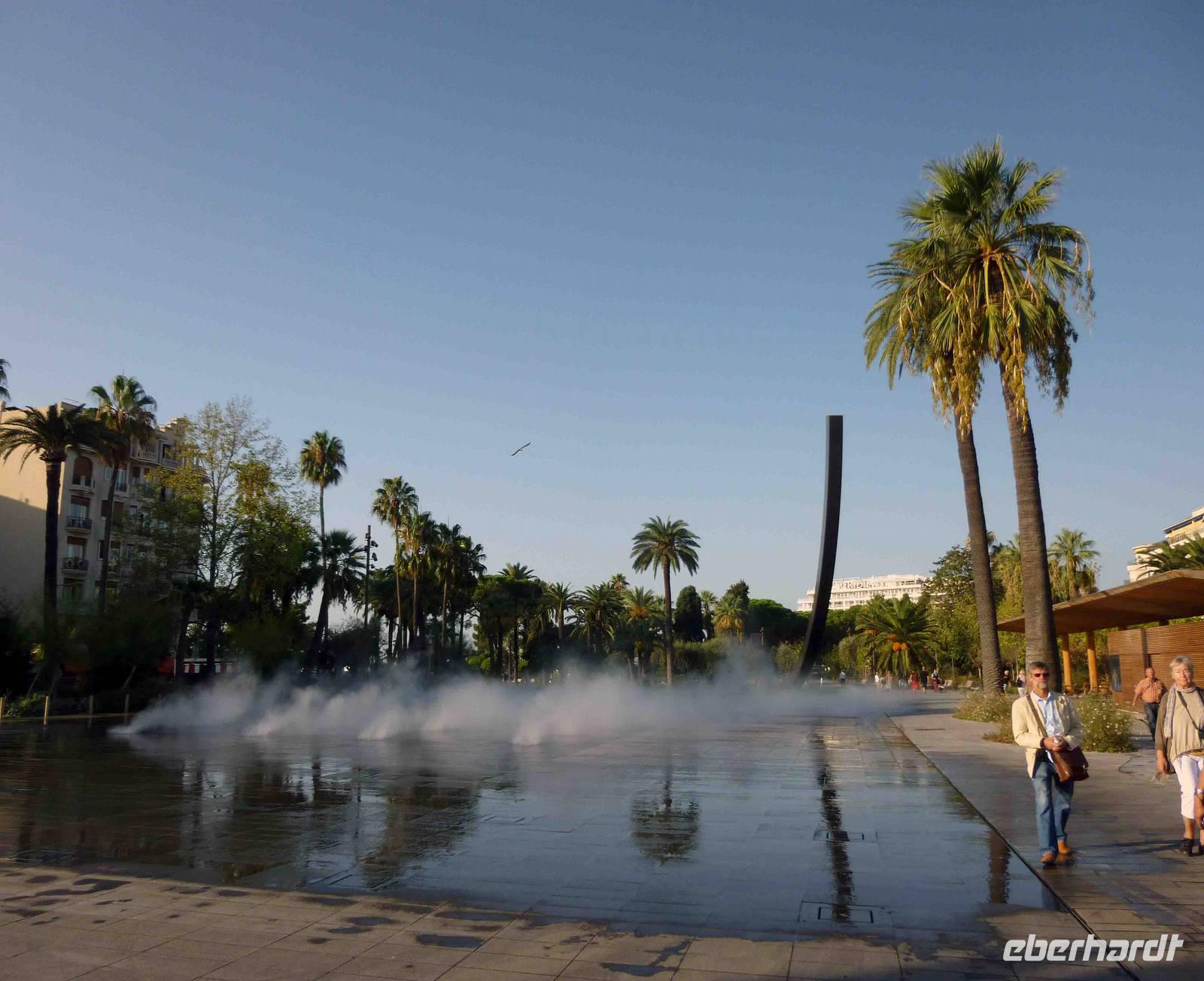Nizza, Massenaplatz mit Wasserkunst