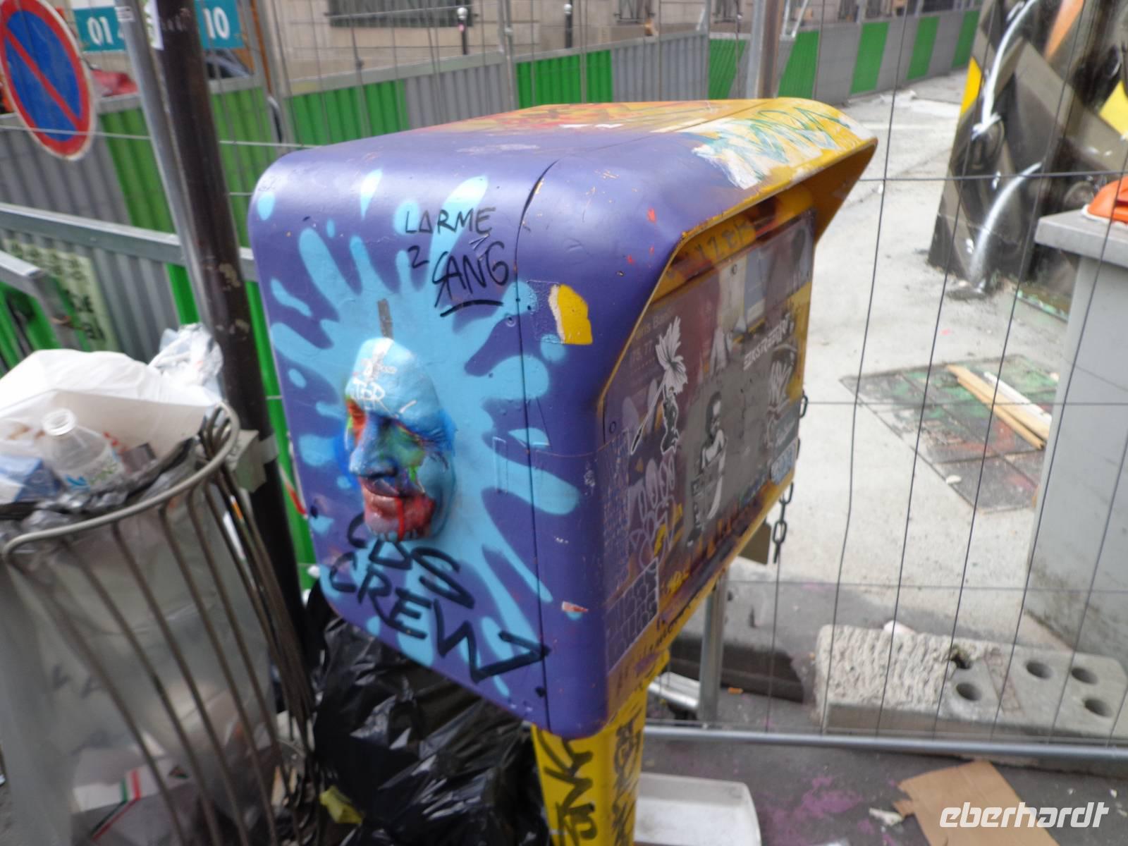 Briefkastengestaltung zwischen Pigalle und Montmartre