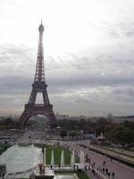 Eiffelturm vom Trocadero aus gesehen