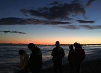 361Strand von Nizza am Abend