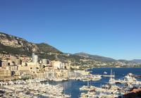 632Blick auf den Hafen von Monaco