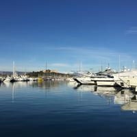 173Blick auf die Festung von Antibes