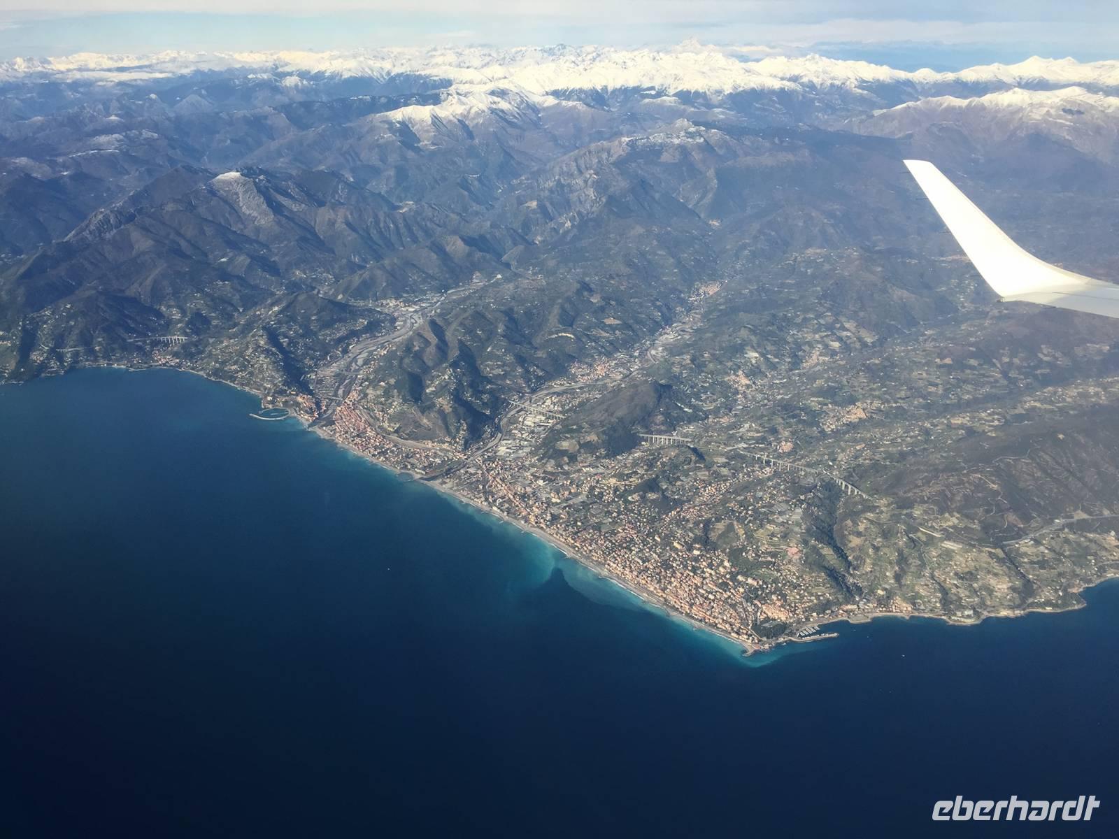 431Rückflug - Die italienische Riviera