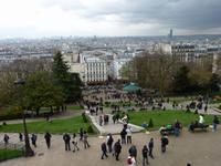 Blick vom Montmartre auf Paris