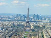 Blick vom Montparnasse- Eiffelturm