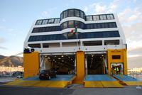 Bei der Einschiffung