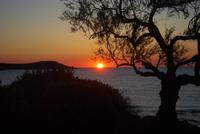 Sonnenuntergan in L'Île Rousse