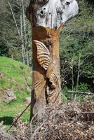 Holzschnitzerei Sainte Lucie de Tallano