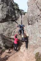 Trou de la Bombe Bavella-Massiv